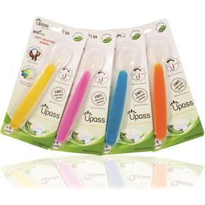 Thìa ăn dặm Silicone siêu mềm không BPA Upass UP3002 - màu CC, CH, CV, CX