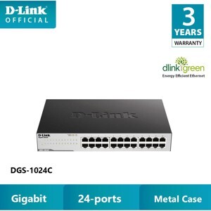 Thiết bị chia mạng D-link DGS-1024C