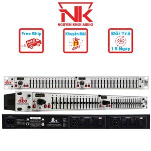 Thiết bị chỉnh âm Equalizer DBX-215S