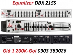 Thiết bị chỉnh âm Equalizer DBX-215S