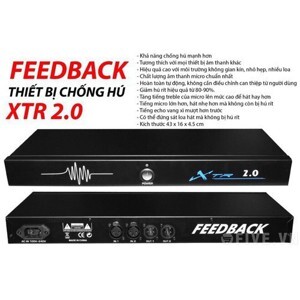 Thiết bị chống hú micro karaoke Feedback XTR 2.0