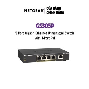 Thiết bị chuyển mạch Switch NETGEAR GS305P