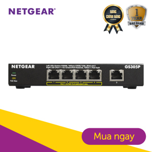 Thiết bị chuyển mạch Switch NETGEAR GS305P