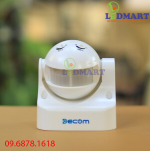 Thiết bị công tắc cảm ứng gắn tường Decom DC-18