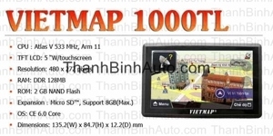 Thiết bị dẫn đường GPS Vietmap 1000TL