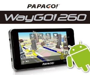 Thiết bị dẫn đường Papago WayGo 260