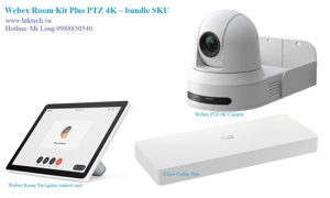 Thiết bị hội nghị truyền hình Cisco Room Kit Plus CS-KIT PLUS-K9