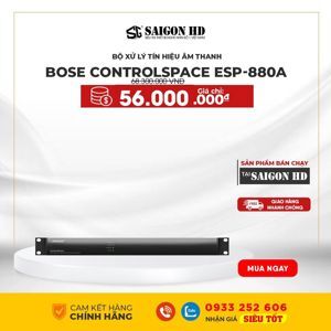 Thiết bị khếch đại âm thanh Bose ControlSpace ESP-880A