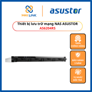 Thiết bị lưu trữ mạng NAS Asustor AS6204RS