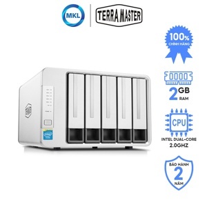 Thiết bị lưu trữ mạng TerraMaster F5-221 4GB