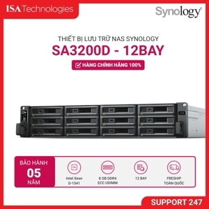 Thiết bị lưu trữ NAS Synology SA3200D