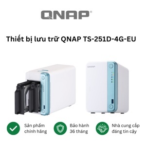 Thiết bị lưu trữ Qnap TS-251D-4G