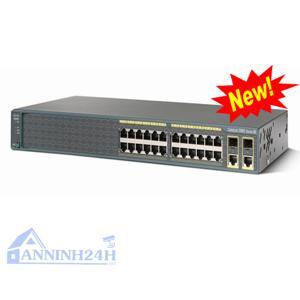 Thiết bị mạng Switch Cisco Catalyst 2960 WS-C2960-24LC-S