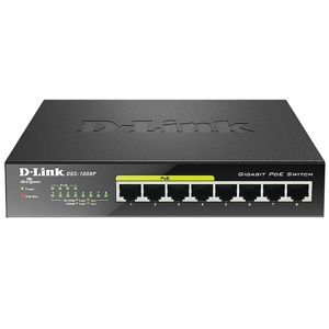 Thiết bị mạng Switch D-Link 8P DGS-1008P