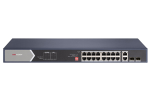 Thiết bị mạng Switch HIKVISION 16 Ports Gigabit Unmanaged POE DS-3E0520HP-E Mã sản phẩm: DS-3E0520HP-E