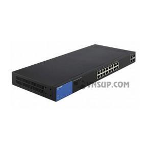 Thiết bị mạng Switch Linksys LGS318P, 18 ports P0E