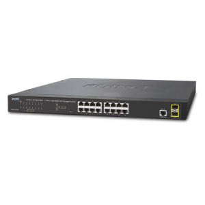 Thiết bị mạng Switch Planet GS-4210-16T2S