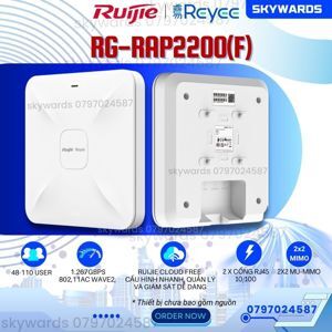 Thiết bị mạng wifi Ruijie RG-RAP2200(F)