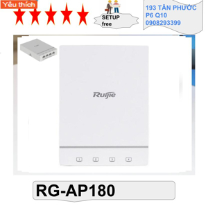 Thiết bị phát sóng Wifi RUIJIE RG-AP180