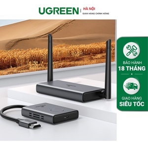 Thiết bị truyền nhận HDMI & VGA không dây 50M Ugreen 50633