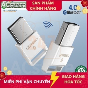 Thiết bị USB thu Bluetooth chính hãng Ugreen 30443