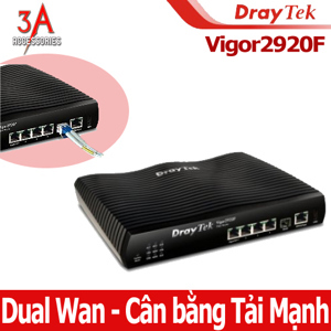 Thiết bị Wifi Draytek 2920F - Kết nối nhanh chóng, bảo mật an toàn