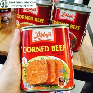 Thịt bò hộp Corned Beef Libby's 340g