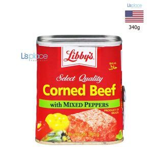 Thịt bò hộp Corned Beef Libby's 340g