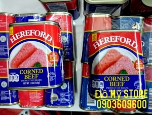 Thịt bò hộp Hereford Corned Beef 340g