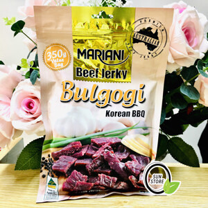 Thịt Bò Khô Úc Mariani Bulgogi Korea BBQ Gói 350g