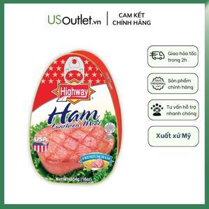 Thịt Heo đóng hộp Ham Luncheon Meat Highway 454g