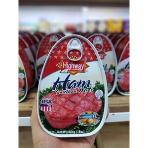 Thịt Heo đóng hộp Ham Luncheon Meat Highway 454g