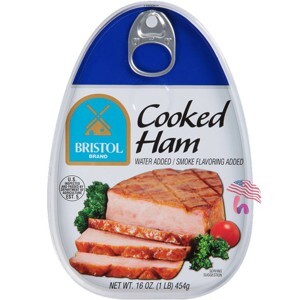 Thịt hộp Cooked Ham Bristol 325g