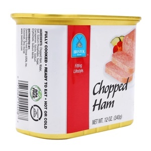 Thịt hộp Ham Bristol xắt nhỏ 340g