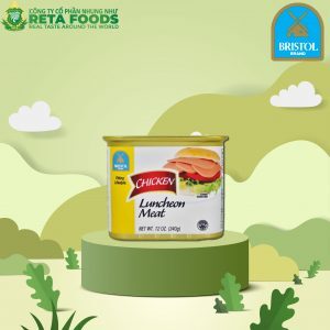 Thịt Hộp Nguyên Vị - Bristol Original Meat Original Luncheon Meat 340g