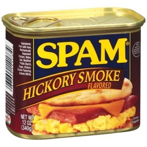 Thịt hộp Spam Hickory Smoke 340g