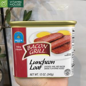Thịt Hộp Xông Khói - Bristol Bacon Grill Bacon Grill Meat 340g
