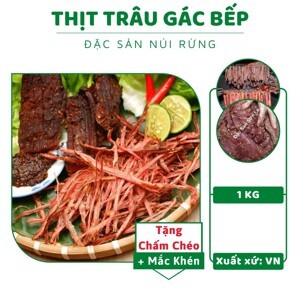 Thịt trâu gác bếp Sơn La 1kg