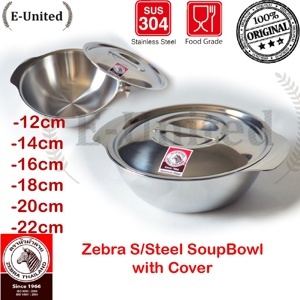 Thố Inox Có Nắp Zebra 123012