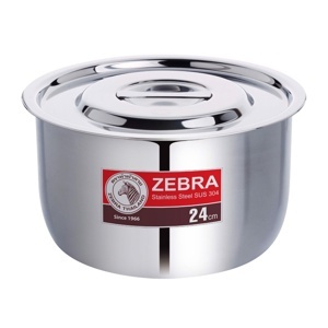 Thố inox Zebra Indian 170024 - 24cm