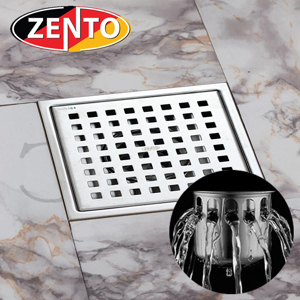 Thoát sàn chống mùi inox Square  Zento ZT654-2U