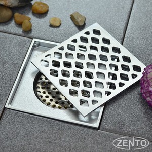 Thoát sàn chống mùi và côn trùng Zento ZT574 (120x120mm)