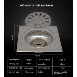 Thoát sàn Hiwin FD-1210