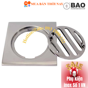 Thoát sàn inox BAO TS 8060