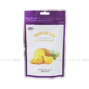 Thơm sấy dẻo Vinamit - túi 100g