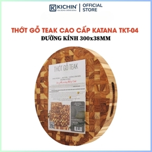 Thớt gỗ teak KATANA loại dày TKT04