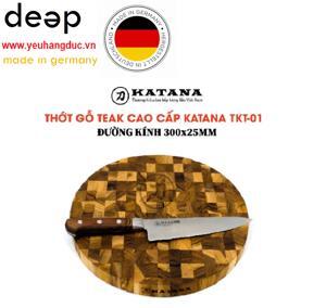 Thớt gỗ teak KATANA loại mỏng TKT01