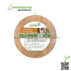 Thớt tròn khoen D250 Gỗ Đức Thành 01051