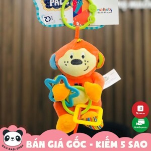 Thú bông xúc xắc treo cũi khỉ con Winfun 0119