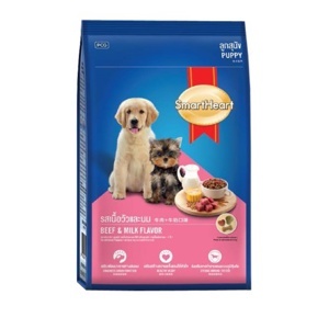 Thức ăn cho chó con Smartheart Puppy - 8kg, dành cho chó dưới 1 năm tuổi